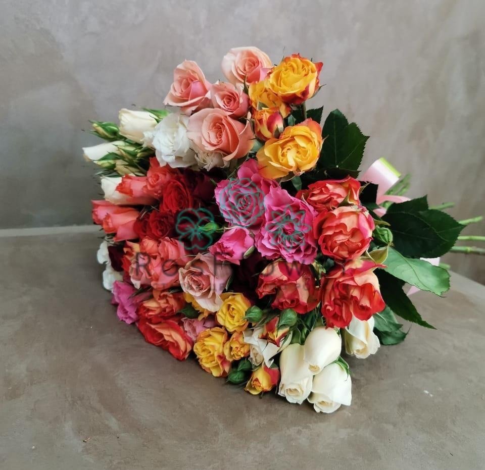 Букет цветов из: Розы в Кировский Астраханской области