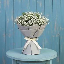 Букет цветов из:  Гипсофила в Кировский Астраханской области