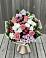Букет цветов из: Альстромерии, Гвоздики, Розы и Хризантемы в Кировский Астраханской области