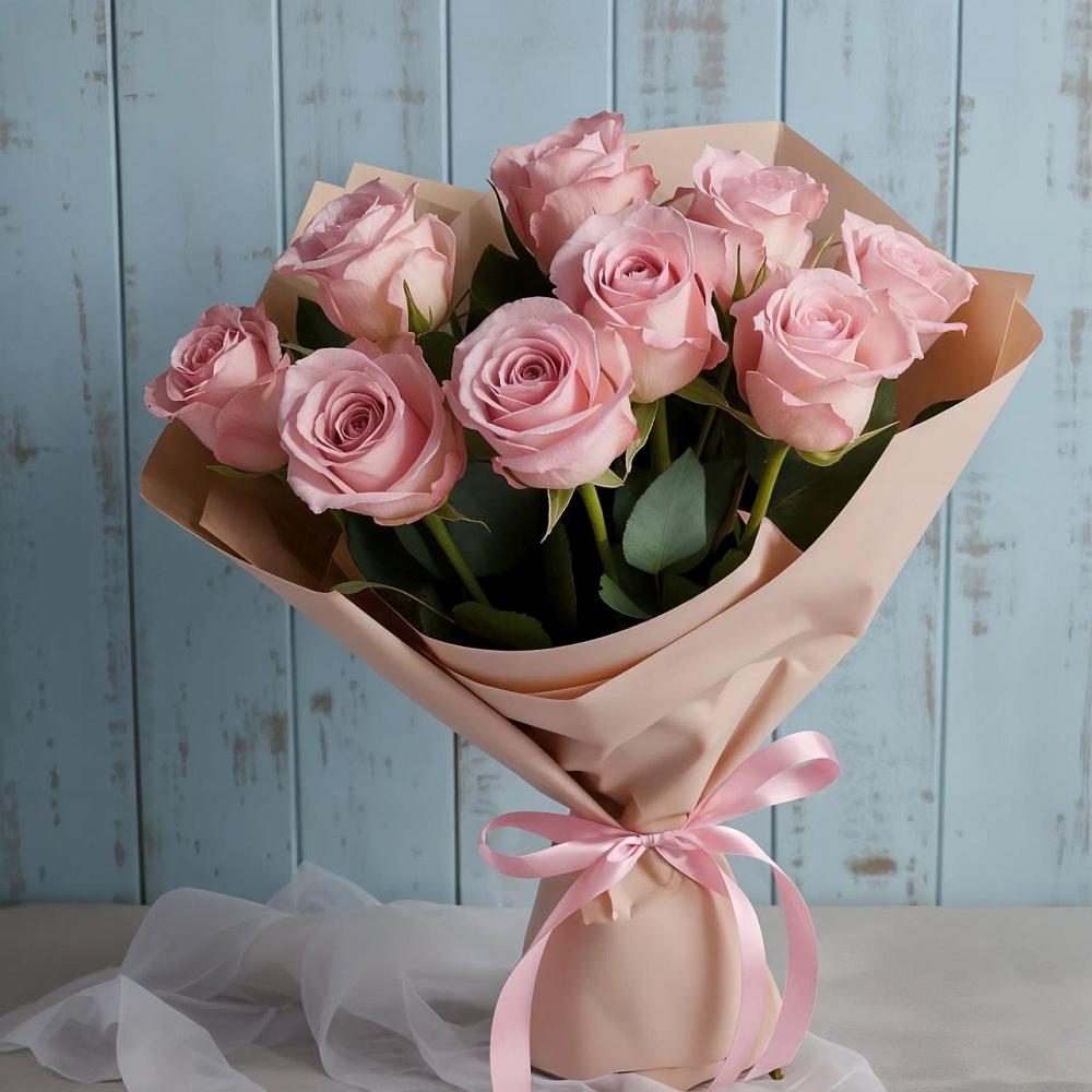 Букет цветов из: Розы в Кировский Астраханской области