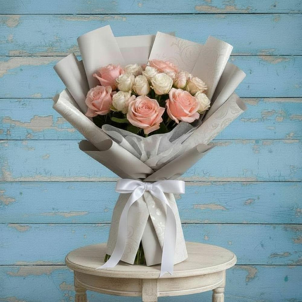 Букет цветов из: Розы в Кировский Астраханской области