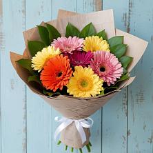 Букет цветов из:  Герберы в Кировский Астраханской области