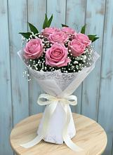 Букет цветов из:  Розы #REPLACE_PRED# Кировский Астраханской области