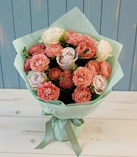 Букет цветов из:  Розы в Кировский Астраханской области