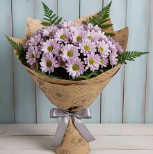 Букет цветов из:  Хризантемы #REPLACE_PRED# Кировский Астраханской области