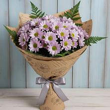 Букет цветов из:  Хризантемы в Кировский Астраханской области