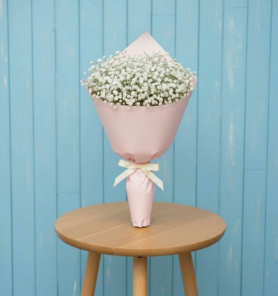 Букет цветов из: Гипсофила в Кировский Астраханской области