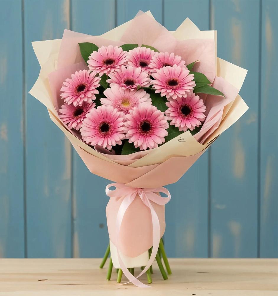 Букет цветов из: Герберы в Кировский Астраханской области