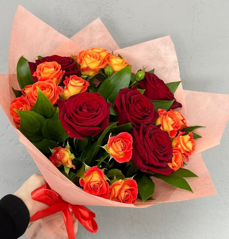 Букет Любовь и восторг в Кировский Астраханской области