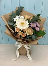 Букет цветов из:  Герберы и Хризантемы #REPLACE_PRED# Кировский Астраханской области