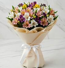 Букет цветов из:  Альстромерии в Кировский Астраханской области