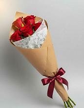 Букет цветов из:  Розы в Кировский Астраханской области