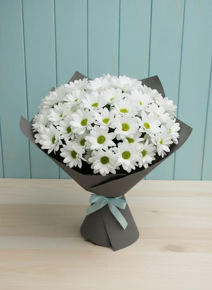 Букет цветов из: Хризантемы в Кировский Астраханской области