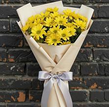 Букет цветов из:  Хризантемы в Кировский Астраханской области