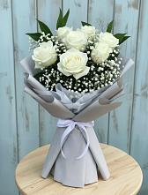 Букет цветов из:  Розы #REPLACE_PRED# Кировский Астраханской области