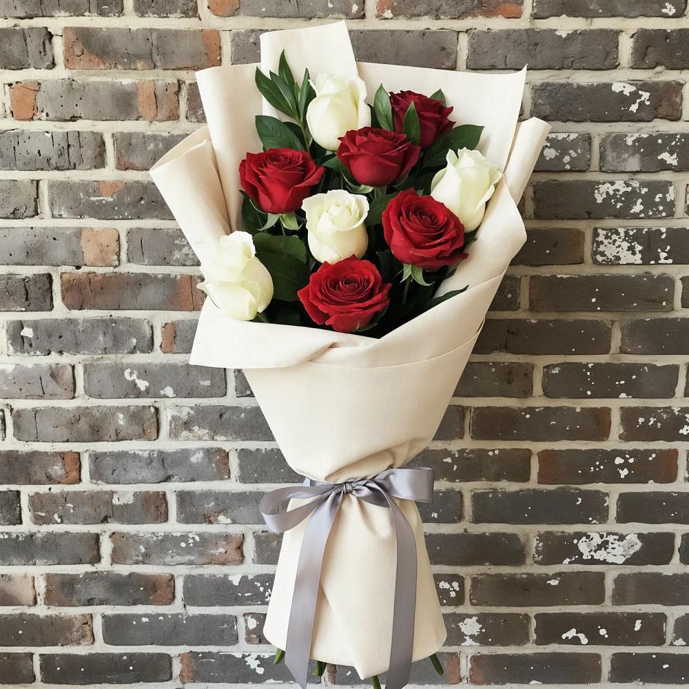 Букет цветов из: Розы в Кировский Астраханской области