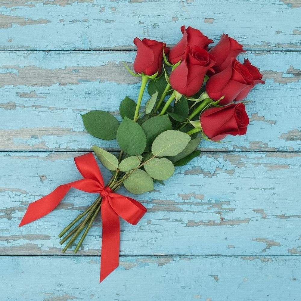 Букет Красные розы в Кировский Астраханской области