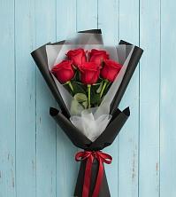 Букет цветов из:  Розы в Кировский Астраханской области