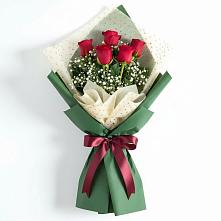 Букет цветов из:  Розы в Кировский Астраханской области