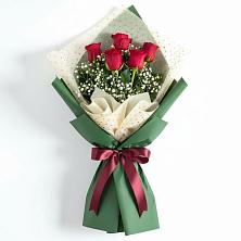 Букет цветов из:  Розы в Кировский Астраханской области